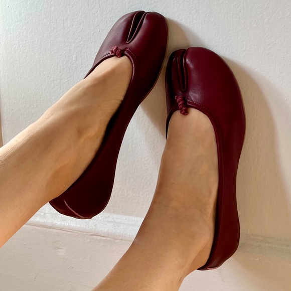 Leather Tabi Flats - Picture 4 of 6